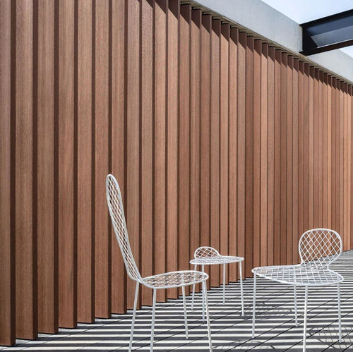 Frangisole in legno composito - BEP9090  - Foshan Greenzone - per facciata / verticale / fisso
