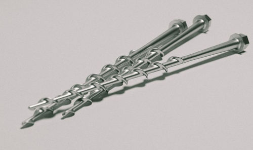 Sistema di fissaggio in alluminio - FenzScrew - FenzFoot GmbH - per recinzione / per esterni