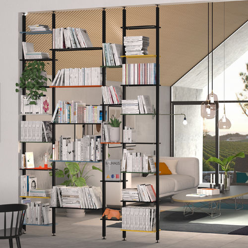 Scaffale modulare - Etagère de séparation  - Bretagne Design - a paravento / pavimento-soffitto / contemporaneo