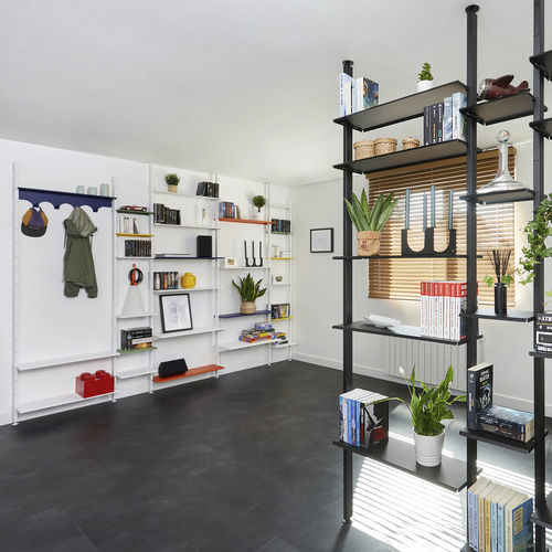 Scaffale murale - Etagère modulable  - Bretagne Design - modulare / a paravento / pavimento-soffitto