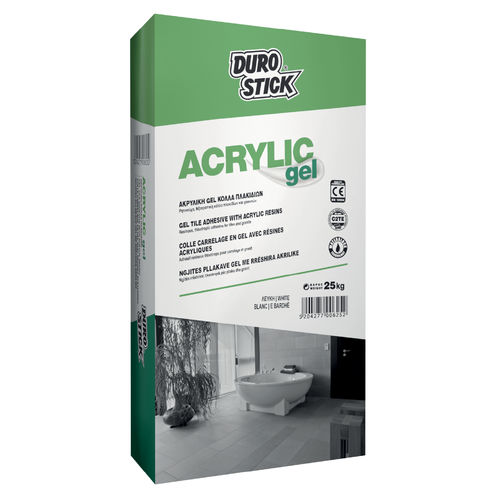 Colla cementizia per piastrelle - Acrylic gel - DUROSTICK