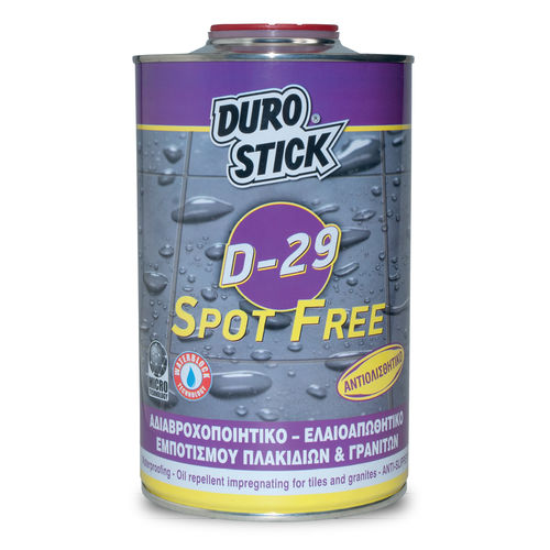Trattamento idrorepellente per piastrelle - D-29 Spot Free - DUROSTICK - pronto all'uso / antimacchia