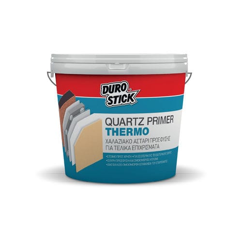 Intonaco di finitura - Quartz Primer Thermo - DUROSTICK - termoisolante / da interno / da esterno