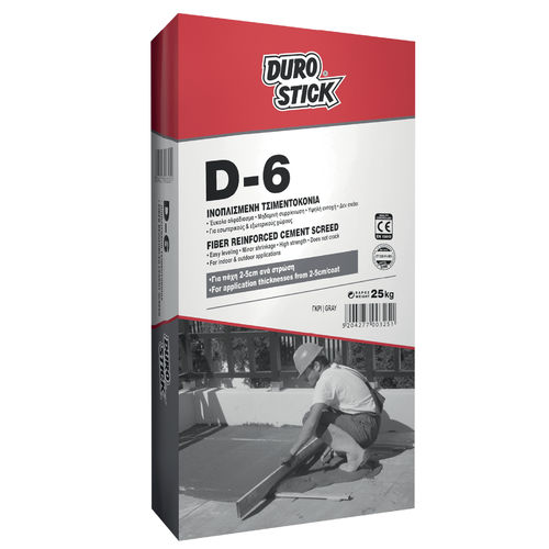 Massetto autolivellante - D-6 - DUROSTICK - in cemento / ad alta resistenza