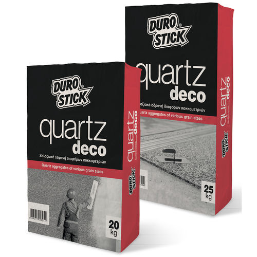 Ghiaia in quarzo - DUROSTICK - per esterni / per esterni