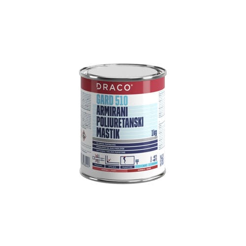 Guaina liquida impermeabilizzante di protezione - GARD 510 - DRACO - per muro / per pavimento / per grondaie