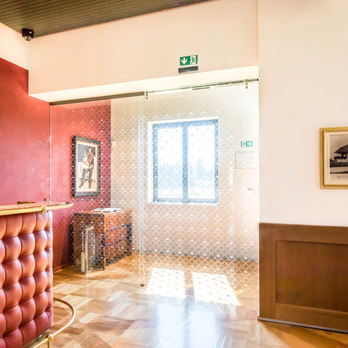 Porta da interno - 300 thales - DOORSON - in vetro / scorrevole / contemporanea