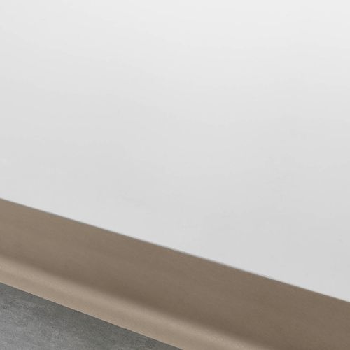 Battiscopa grigio - ACRAMIT - Polmar Profil - marrone / in PVC / rettangolare