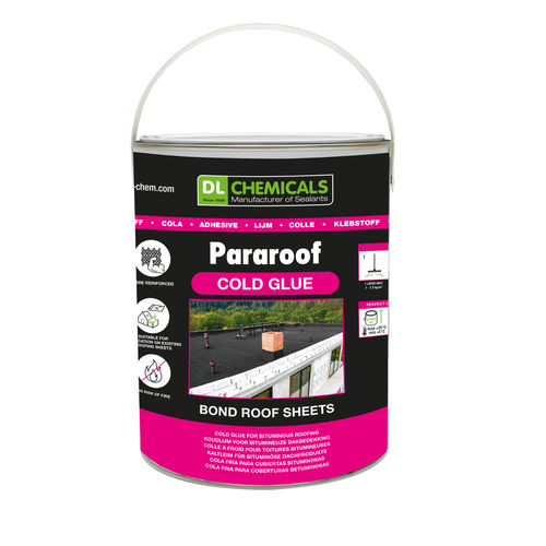 Colla a base di bitume - PARAROOF COLD  - DL Chemicals - per metallo / per calcestruzzo / per pannelli isolanti
