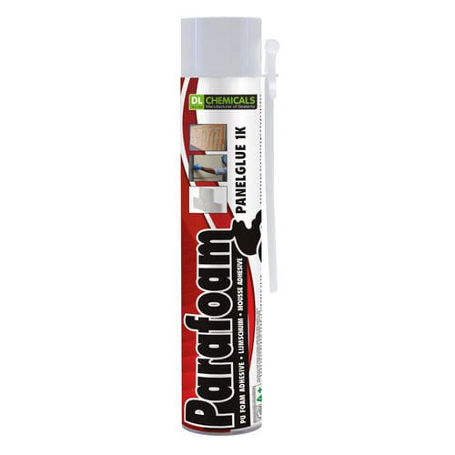 Colla a base di poliuretano - PARAFOAM PANELGLUE 1K - DL Chemicals - per metallo / per pannelli isolanti / monocomponente
