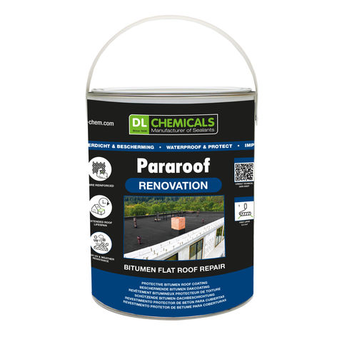 Intonaco di protezione - PARAROOF RENOVATION - DL Chemicals - da interno / per coperture / bituminoso