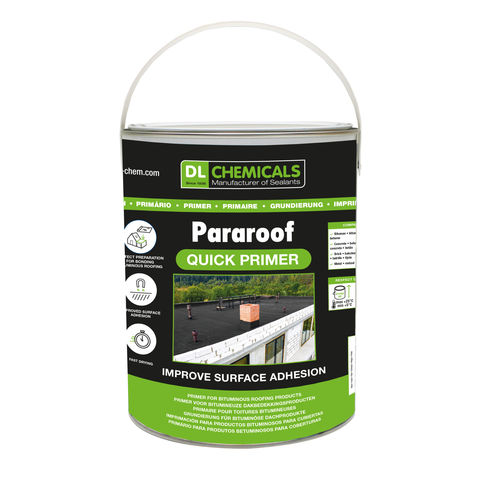 Primer per calcestruzzo - PARAROOF QUICK  - DL Chemicals - per metallo / per mattoni / bituminoso