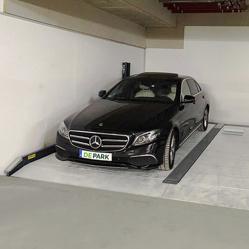 Sistema di parcheggio 2 livelli - DE-37 - DE-PARK - inclinato / con piattaforma
