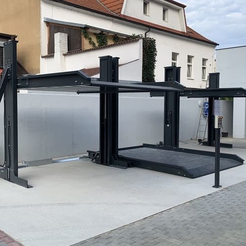 Sistema di parcheggio 2 livelli - DE-30 - DE-PARK - con piattaforma