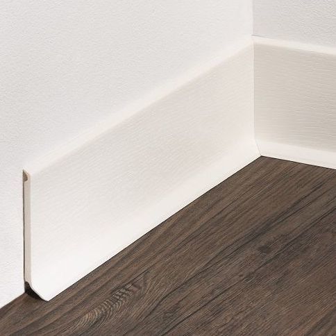 Battiscopa bianco - SL 80 - BOLTA - nero / grigio / in legno