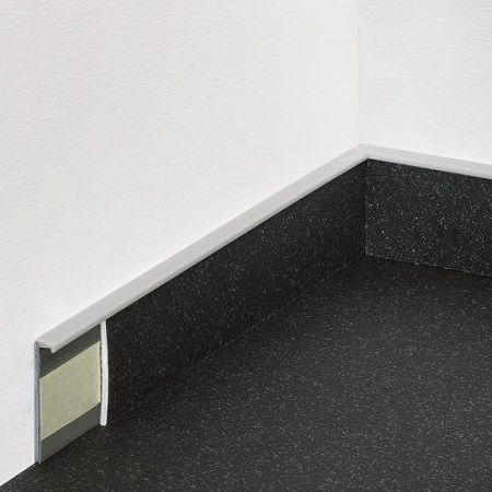 Battiscopa bianco - TSL 55/6 - BOLTA - grigio / in legno / in PVC