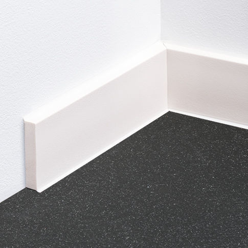Battiscopa bianco - Q 16-80G - BOLTA - in legno / in PVC / rettangolare