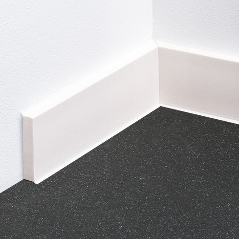 Battiscopa bianco - Q 16-80B - BOLTA - in legno / in PVC / rettangolare