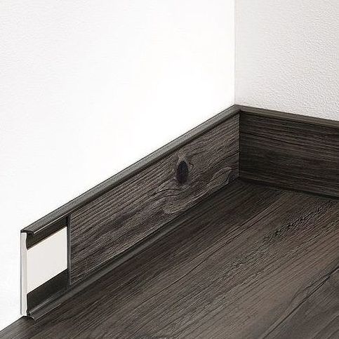 Battiscopa bianco - PSL 58 F - BOLTA - beige / nero / grigio