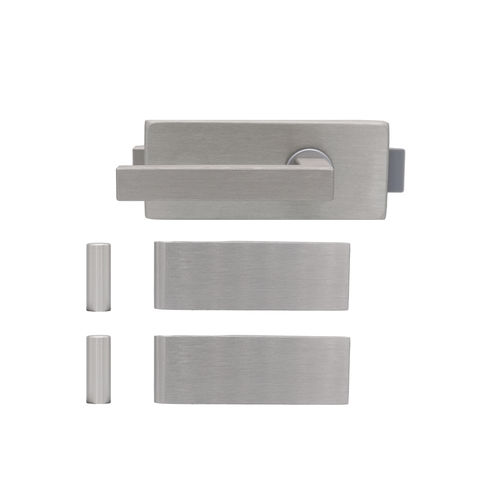 Kit per porta in alluminio - Quadre - ABP-Beyerle - in acciaio inossidabile