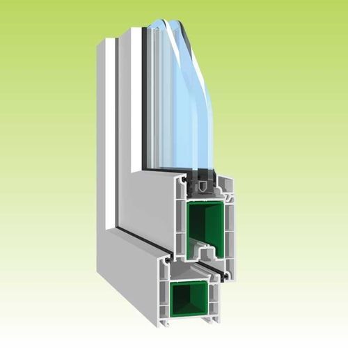 Profilato per porte in acciaio - 60 - Salamander - in vetro / di sicurezza / di grande altezza