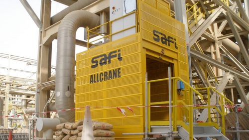 Montacarichi per carichi pesanti - ATEX - Safi Group srl - professionale / per cantiere / industriale
