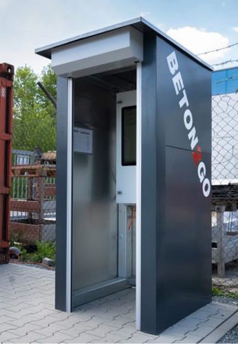 Chiosco commerciale - Massfeller Beton2Go - da esterno / in metallo