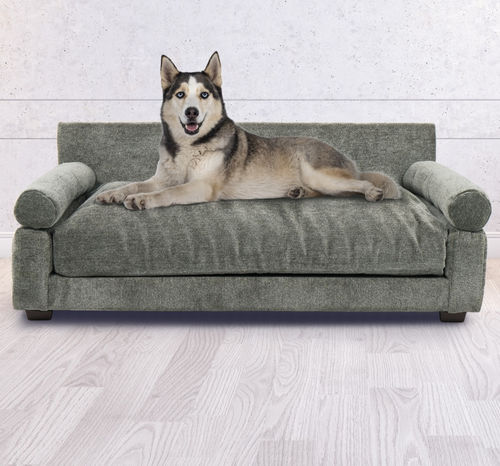 Divano per cani ortopedico - Blake - Club Nine Pets - in tessuto / grigio / di alta qualità
