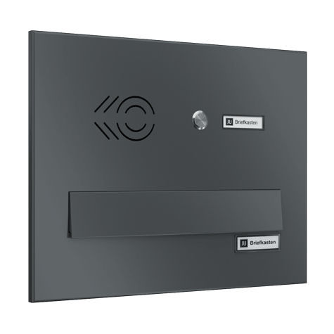 Cassetta delle lettere a muro - BUSINESS CLASS - Ju-Metall- warenfabrik - da incasso / individuale / a doppia faccia