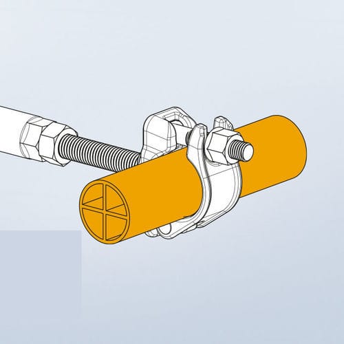Sistema di ancoraggio in acciaio - ROCKETRAIL - isorocket - per facciata isolata / per rivestimento di facciata / per esterni