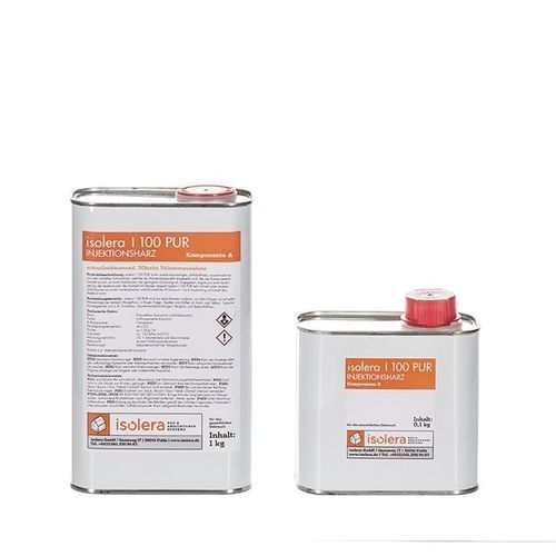 Iniezione di resina di tenuta - I 100 PURE - isolera - per il riempimento di cavità / di fessure