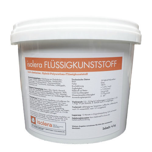 Guaina liquida impermeabilizzante di protezione - 1103 series - isolera - per balcone / per tetti / in cemento