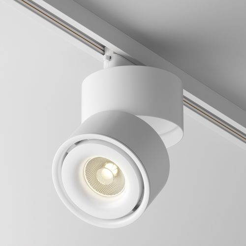 Faretti a binario LED - YIN - Maytoni - tondo / in alluminio / contract