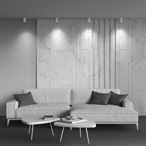 Plafoniera contemporanea - ZOOM - Maytoni - rotonda / in ghisa di alluminio / LED