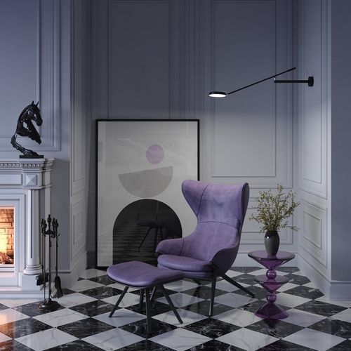 Applique contemporanea - FAD - Maytoni - da interno / in metallo / cilindrica