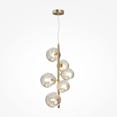 Lampada a sospensione - DALLAS - Maytoni - in metallo / in vetro soffiato / contemporanea