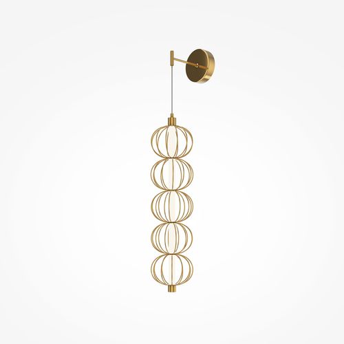 Applique contemporanea - Cage - Maytoni - da interno / in vetro / in metallo