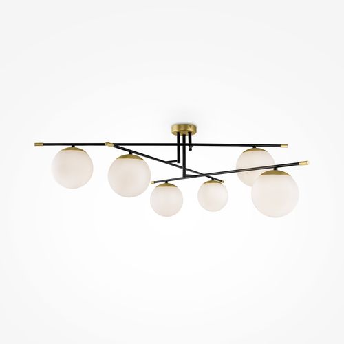 Plafoniera contemporanea - Nostalgia - Maytoni - in metallo / LED / da interno