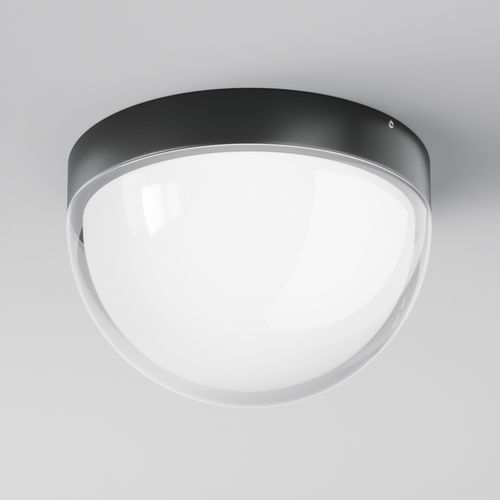 Plafoniera contemporanea - Mon - Maytoni - semitonda / in vetro / in metallo