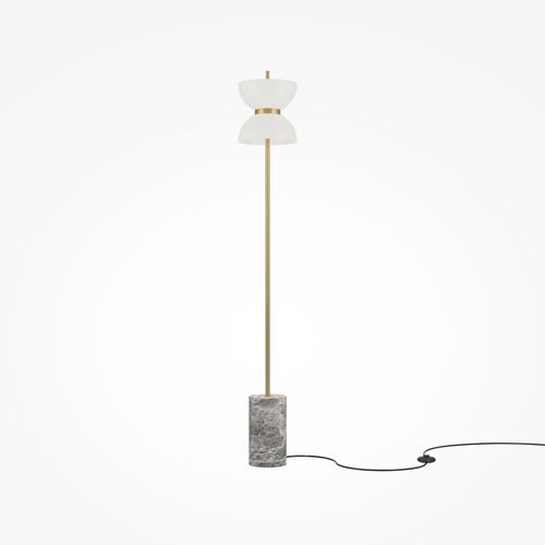 Lampada da terra - Kyoto - Maytoni - in metallo / contemporanea / con cavo