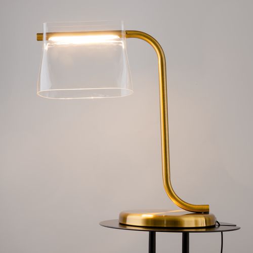Lampada da tavolo - Cabaret - Maytoni - in metallo / contemporanea / con cavo
