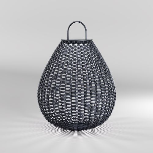Lampada da pavimento - Plet - Maytoni - in rattan / contemporanea / senza fili