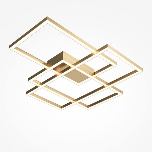 Plafoniera contemporanea - Rida - Maytoni - rettangolare / in alluminio / LED