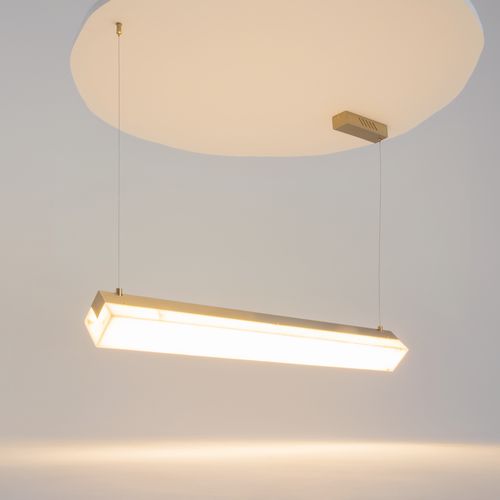 Lampada a sospensione - Petra - Maytoni - in metallo / in pietra naturale / contemporanea