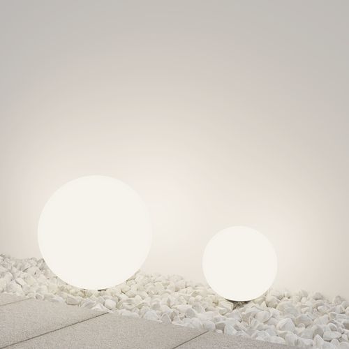 Lampada da terra - Erda - Maytoni - in plastica / contemporanea / senza fili