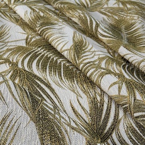 Tessuto da tappezzeria - PURENESS - Aydin Tekstil - con motivi naturali / in lino / organico