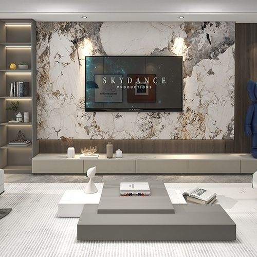 Rivestimento murale per interni - PTS-221008   - Protex Flooring - in vinile / con motivo stampato / aspetto marmo