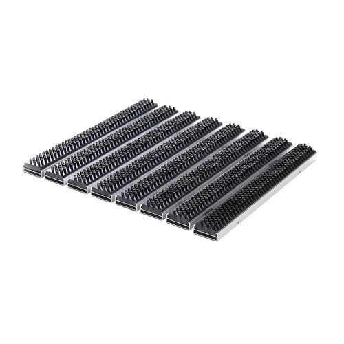 Tappeto d'ingresso contract - ALUCABLE MINI - Almelose Borstelindustrie - in alluminio / in acciaio inossidabile / con profili