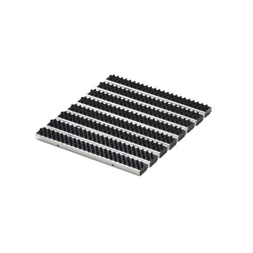 Tappeto d'ingresso contract - ALUCABLE MEDIUM - Almelose Borstelindustrie - in alluminio / in acciaio inossidabile / antisporco
