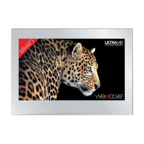 TV a specchio a muro - WM-SFMTV435UHD - WEMOOVE - contemporaneo / rettangolare / in metallo